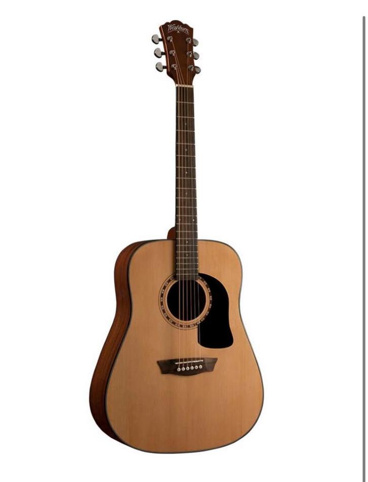 Washburn apprentice D5 westerngitaar + stevige gitaar zak, Muziek en Instrumenten, Versterkers | Bas en Gitaar, Zo goed als nieuw