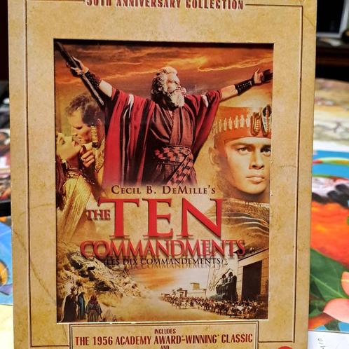 The ten commandments 1956 3disc in goede staat 3eu, Cd's en Dvd's, Dvd's | Klassiekers, Zo goed als nieuw, Drama, 1940 tot 1960