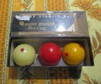 3 Super Aramith Pro-cup Biljartballen, Sport en Fitness, Biljarten en Poolen, Ophalen of Verzenden, Gebruikt