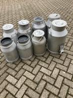 Mooie aluminium melkbussen ,25 euro per stuk, Enlèvement, Utilisé