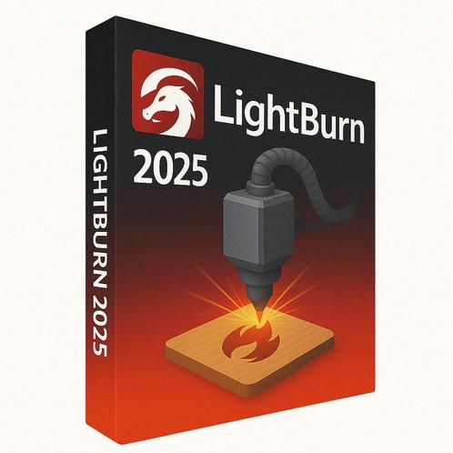 LightBurn 2025, Computers en Software, Educatie- en Cursussoftware, Nieuw, Windows, Ophalen