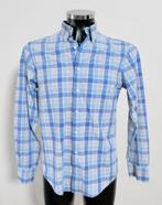 Gant / Overhemd heren / Heather Poplin / Regular Fit / M, Blauw, Gant, Gedragen, Halswijdte 39/40 (M)