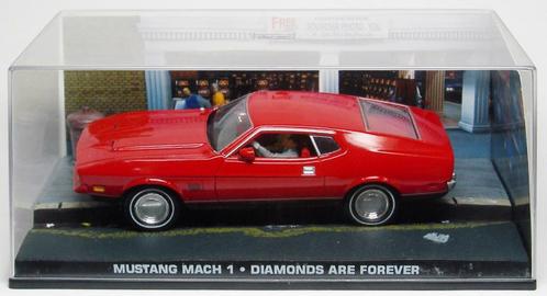 JAMES BOND 007 FORD Mustang 1971 1/43 IXO UH Neuve + Boite, Hobby & Loisirs créatifs, Voitures miniatures | 1:43, Neuf, Voiture