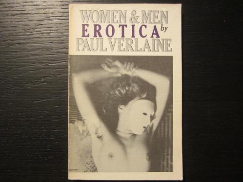 Women & Men -Erotica by Paul Verlaine-, Livres, Poèmes & Poésie, Enlèvement ou Envoi