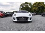 Jaguar F-Type 3.0 V6 S/C / CABRIO / BLACK PACK / CAM / GPS /, Auto's, Jaguar, Automaat, Cabriolet, Wit, Leder