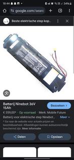 Ninebot g30 batterij 36v 15ah werkt perfect, Ophalen of Verzenden, Zo goed als nieuw