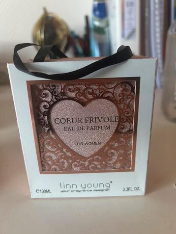 Parfum femme neuf “ CŒUR FRIVOLE”  disponible aux enchères