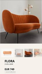 2-zit design sofa Flora van Sofacompagnie, Design, 150 tot 200 cm, Tweepersoons, 75 tot 100 cm