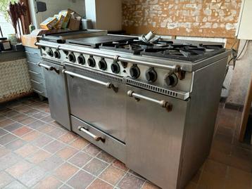 GODIN Fornuis Gas + electriciteit 1,5 m inox beschikbaar voor biedingen