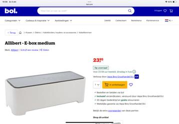 Allibert E-box Cable Organizer beschikbaar voor biedingen