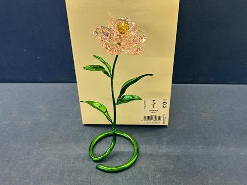Swarovski Idyllia Florere Pioenroos, Peony, Verzamelen, Swarovski, Nieuw, Figuurtje, Ophalen of Verzenden