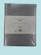 Dekbedovertrek Luxury Linen – lichtgrijs - een persoonj, Neuf, Gris, Enlèvement ou Envoi, Housse de couette