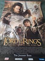 cinema affiche  lord of the rings, Verzamelen, Lord of the Rings, Ophalen of Verzenden, Zo goed als nieuw, Boek of Poster