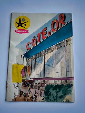 Expo 1958. Côté d Or.  beschikbaar voor biedingen