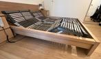 Bed 180x200, ladenkast en 2 nachtkastjes Malm, Huis en Inrichting, Slaapkamer | Bedden, Ophalen, Wit