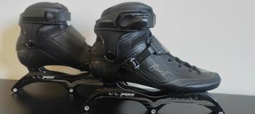 Rollers Bont semi race III (42), Autres marques, Rollers 4 roues en ligne, Hommes, Comme neuf