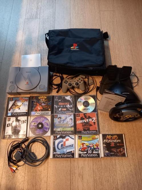 Playstation 1, Consoles de jeu & Jeux vidéo, Consoles de jeu | Sony PlayStation 1, Utilisé, Avec 1 manette, Avec jeux, Enlèvement