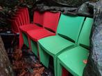 Plastic buitenstoelen, Ophalen, Zo goed als nieuw, Plastic