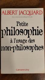 Petite philosophie à l'usage des non-philosophes (Jacquard), Livres, Utilisé, Enlèvement ou Envoi