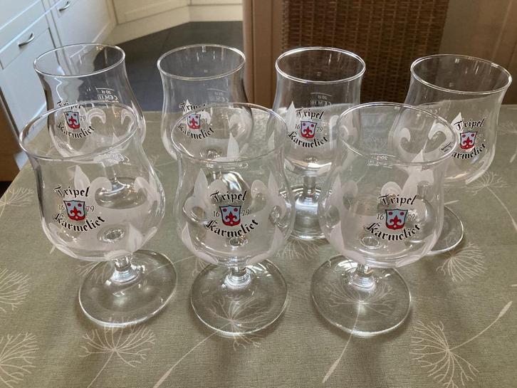 Trippel Karmeliet  Glazen, Verzamelen, Biermerken, Zo goed als nieuw, Glas of Glazen, Overige merken, Ophalen of Verzenden