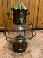 Scheepslamp baasrode de smedt koperslager, Verzamelen, Scheepvaart, Ophalen of Verzenden