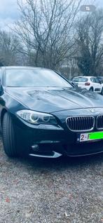 BMW 520d volledige opties 124.000 km, Auto's, BMW, Automaat, Euro 5, Achterwielaandrijving, Zwart