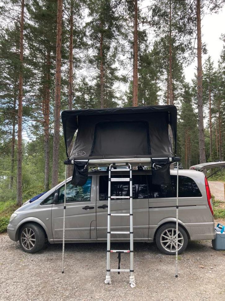 Mercedes Vito (uitvoering Viano) 2009 V6 3.0L 204, Caravans en Kamperen, Mobilhomes, Particulier, Mercedes, Automaat, Ophalen