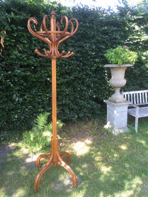 Grote antieke bentwood kapstok Thonet stijl, Antiek en Kunst, Antiek | Woonaccessoires, Ophalen