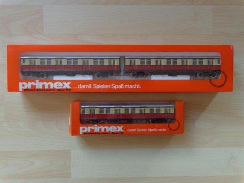 Marklin Primex ho Autorail 3017 + Voiture 4019., Hobby en Vrije tijd, Modeltreinen | H0, Zo goed als nieuw, Locomotief, Märklin