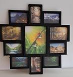 Fotokader zwart collage, Ophalen, Zo goed als nieuw