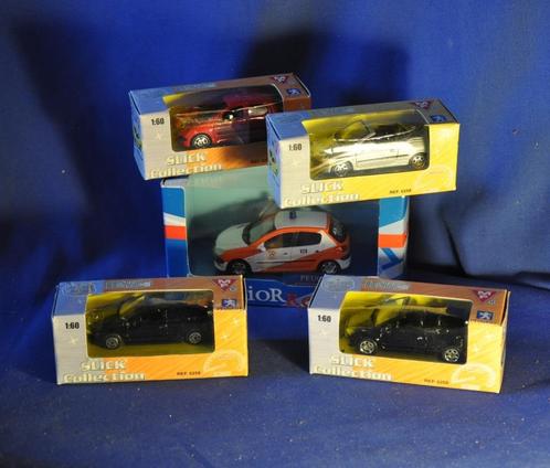 lot de 5 voitures de collection peugeot 406 neuve en boite, Verzamelen, Automerken, Motoren en Formule 1, Nieuw, Auto's, Ophalen of Verzenden