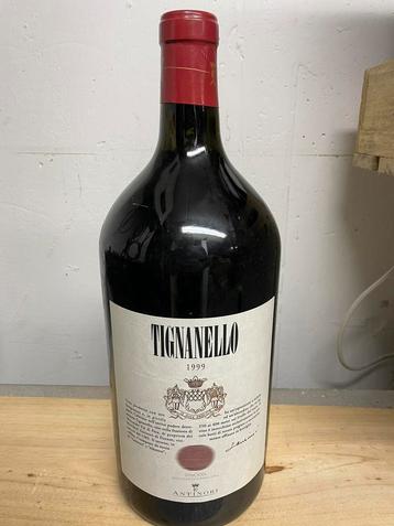 Tignanello 1999 OWC 3 litres, Pleine, Comme neuf, Enlèvement, Vin rouge