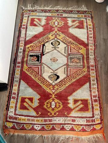 Antieke tapijt wol
