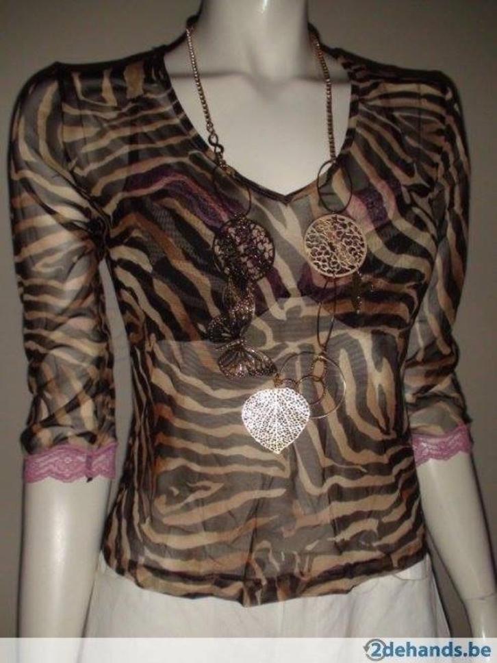 3-DELIG EXCLUSIEF LINGERIESET MET TOP, Kleding | Dames, Ondergoed en Lingerie, BH, Bruin, Ophalen