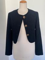 Kort jasje, Ophalen of Verzenden, Zo goed als nieuw, Maat 38/40 (M), Zwart