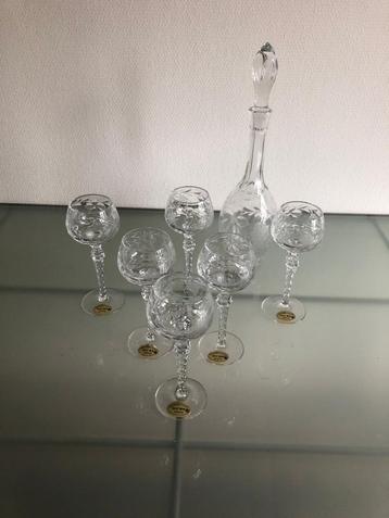 Kristallen glazen set