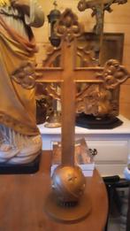 Volledig houten processie kruis, Antiek en Kunst, Ophalen