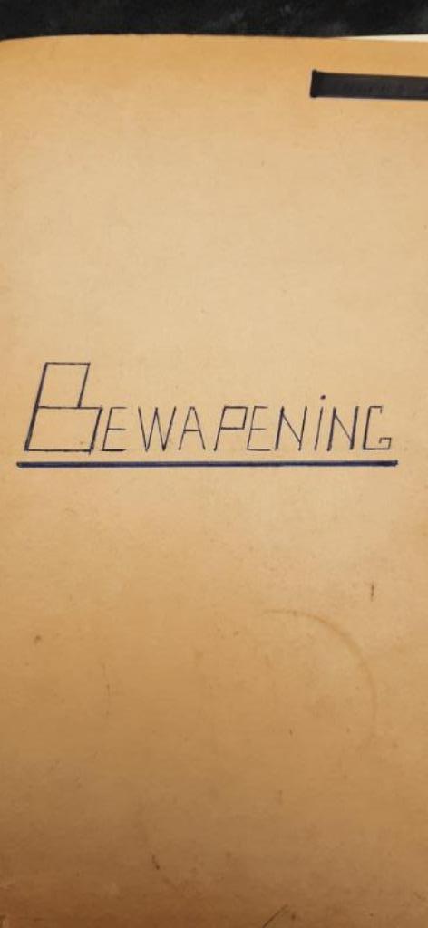 ABL bewapeningscursus?, Verzamelen, Militaria | Algemeen, Landmacht, Overige typen, Ophalen of Verzenden
