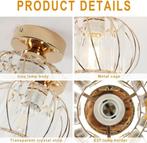 Plafondlamp kristal modern SNELLE GRATIS LEVERING, Huis en Inrichting, Lampen | Plafondlampen, Verzenden, Nieuw, MODERN