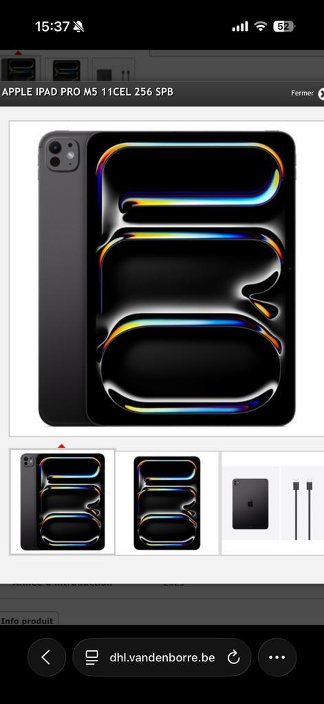 Ipad pro, Informatique & Logiciels, Apple iPad Tablettes, Neuf, Noir, Enlèvement ou Envoi