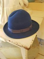 Oud marine blauw hoedje, Ophalen of Verzenden, Gedragen