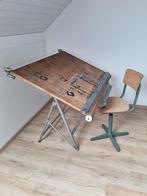 Zeldzame tekentafel in werking, Doe-het-zelf en Bouw, Tekentafels, Ophalen of Verzenden, Gebruikt, Minder dan 130 cm
