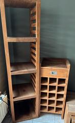 Decoratie - bijkast, Huis en Inrichting, Ophalen, Gebruikt, 5 tot 15 flessen, 75 cm of meer
