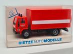 Service d'incendie belge Lebbeke Ford Cargo - Rietze 1/87, Hobby & Loisirs créatifs, Voitures miniatures | 1:87, Comme neuf, Envoi