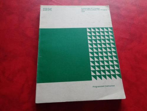 Manuel: "System/360 PL/I Coding" IBM. Vintage. Rare.1970, Collections, Marques & Objets publicitaires, Utilisé, Autres types, Enlèvement ou Envoi