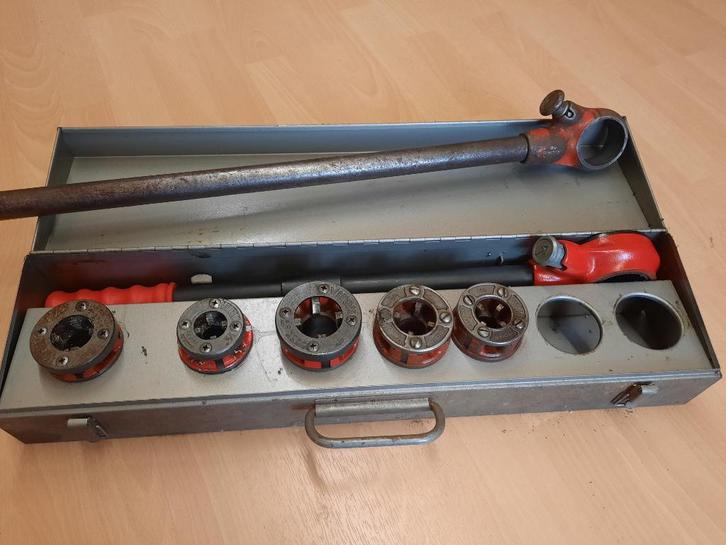 Ridgid draadsnijset, Doe-het-zelf en Bouw, Gereedschap | Handgereedschap, Gebruikt, Ophalen of Verzenden