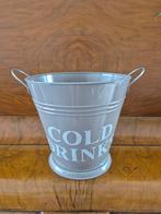 Decoratieve emmer "Cold drinks', Huis en Inrichting, Ophalen, Zo goed als nieuw