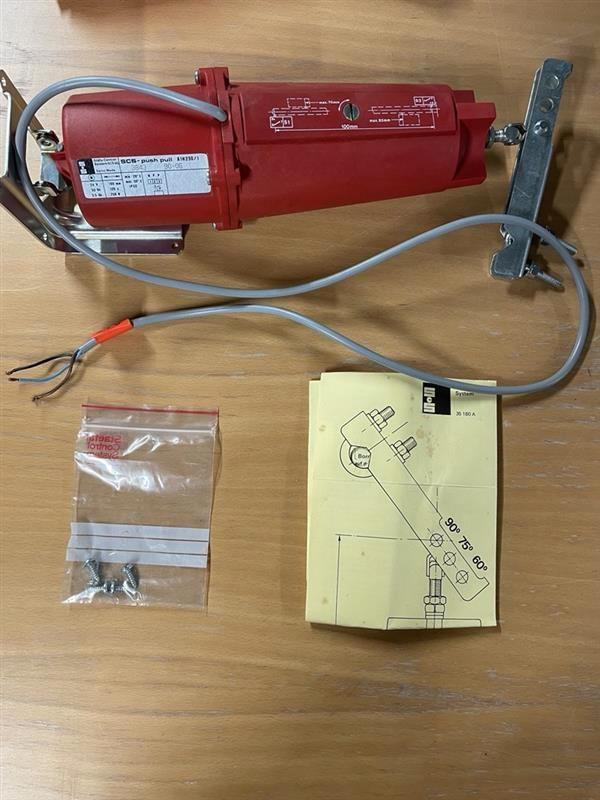 Actionneur Push-Pull SCS 24 V — En parfait état, Bricolage & Construction, Ventilation & Extraction, Comme neuf, Enlèvement ou Envoi