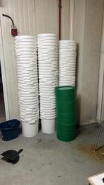 Plastic 20L emmers, Ophalen, Nieuw, Met deksel