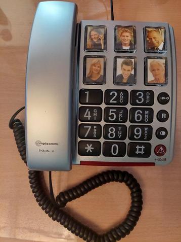 Seniorentelefoon, Amplicomms BigTel 40 plus vaste telefoon beschikbaar voor biedingen